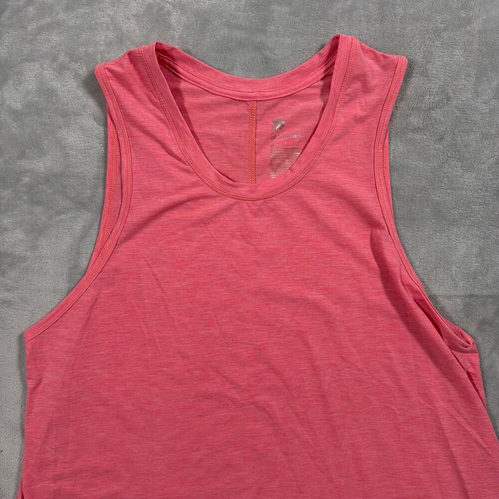 All in Motion Womens M Pink Athletic Tank Top Workout Running Activewear
